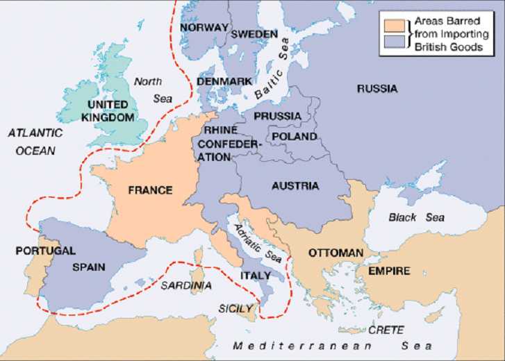 Important Maps Of Napoleon Era Will This Be On The Test